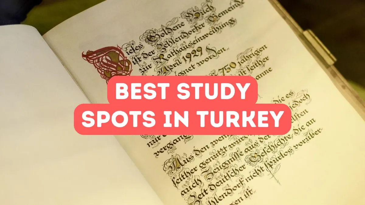 The Best Study Spots in Turkey